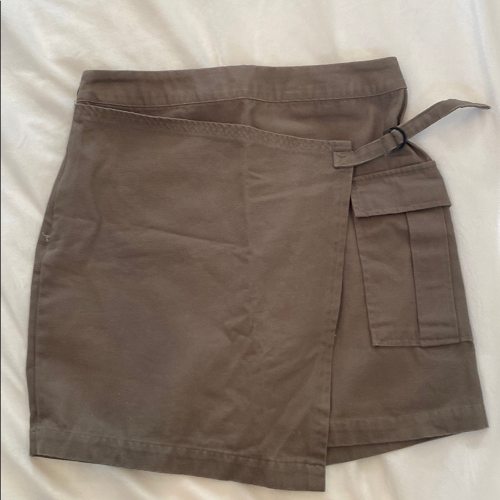 Urban Outfitters Army Green Faux Wrap Adjustable